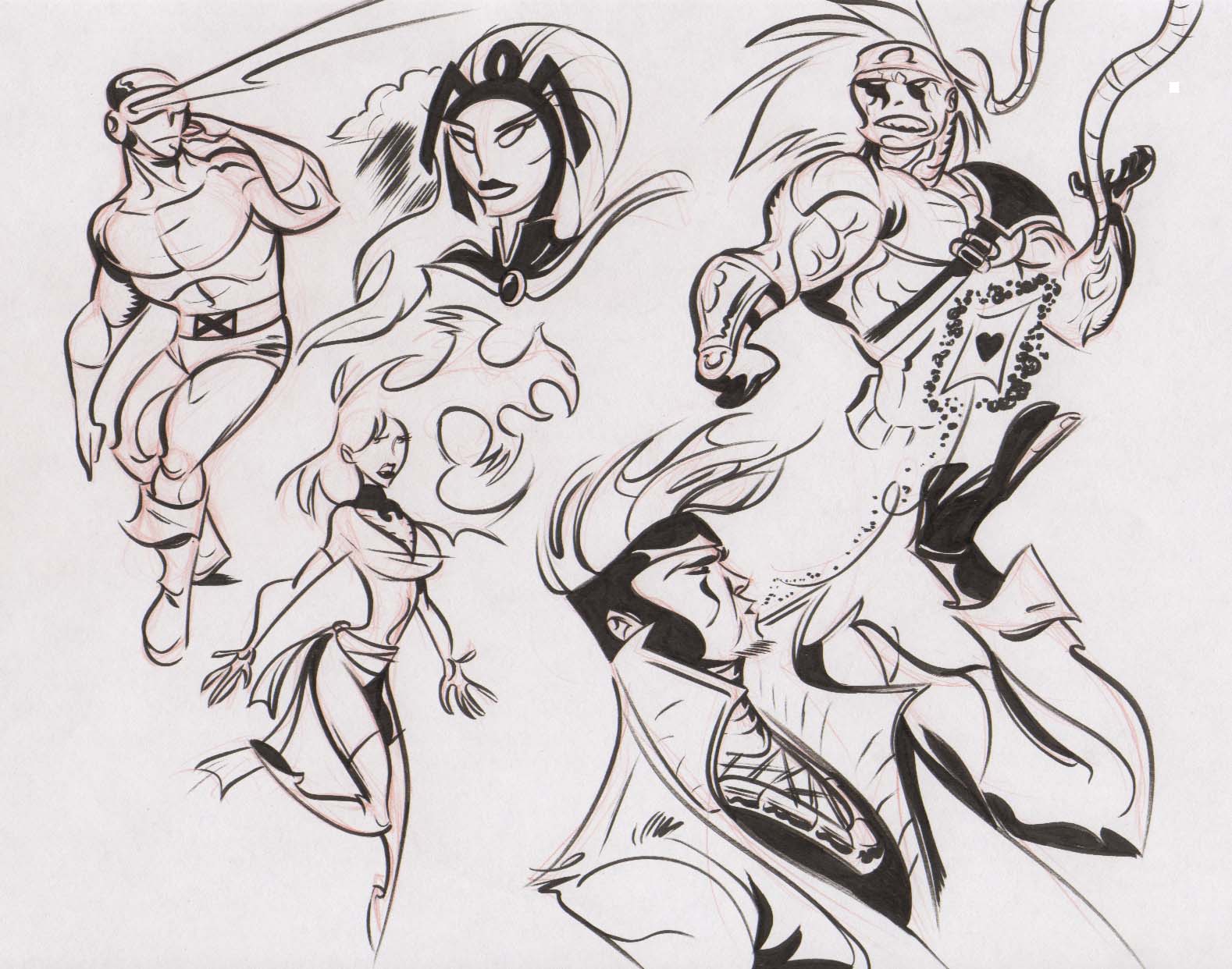 Marvel doodles 3