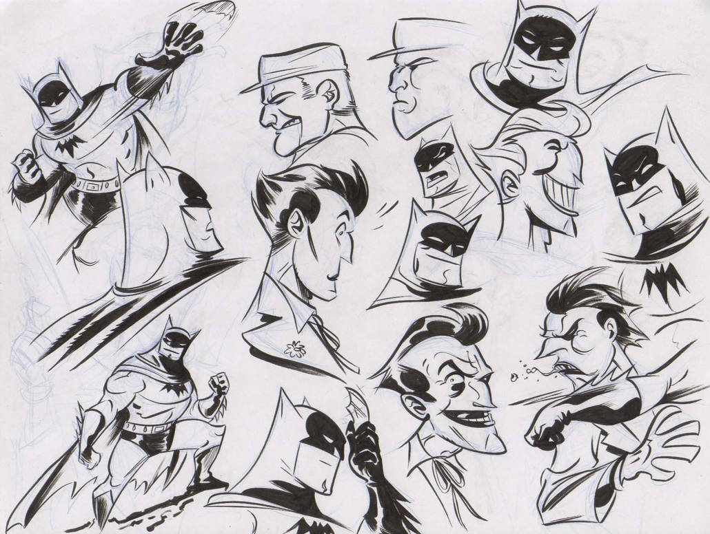 Batman Warmups 1 by dfridolfs