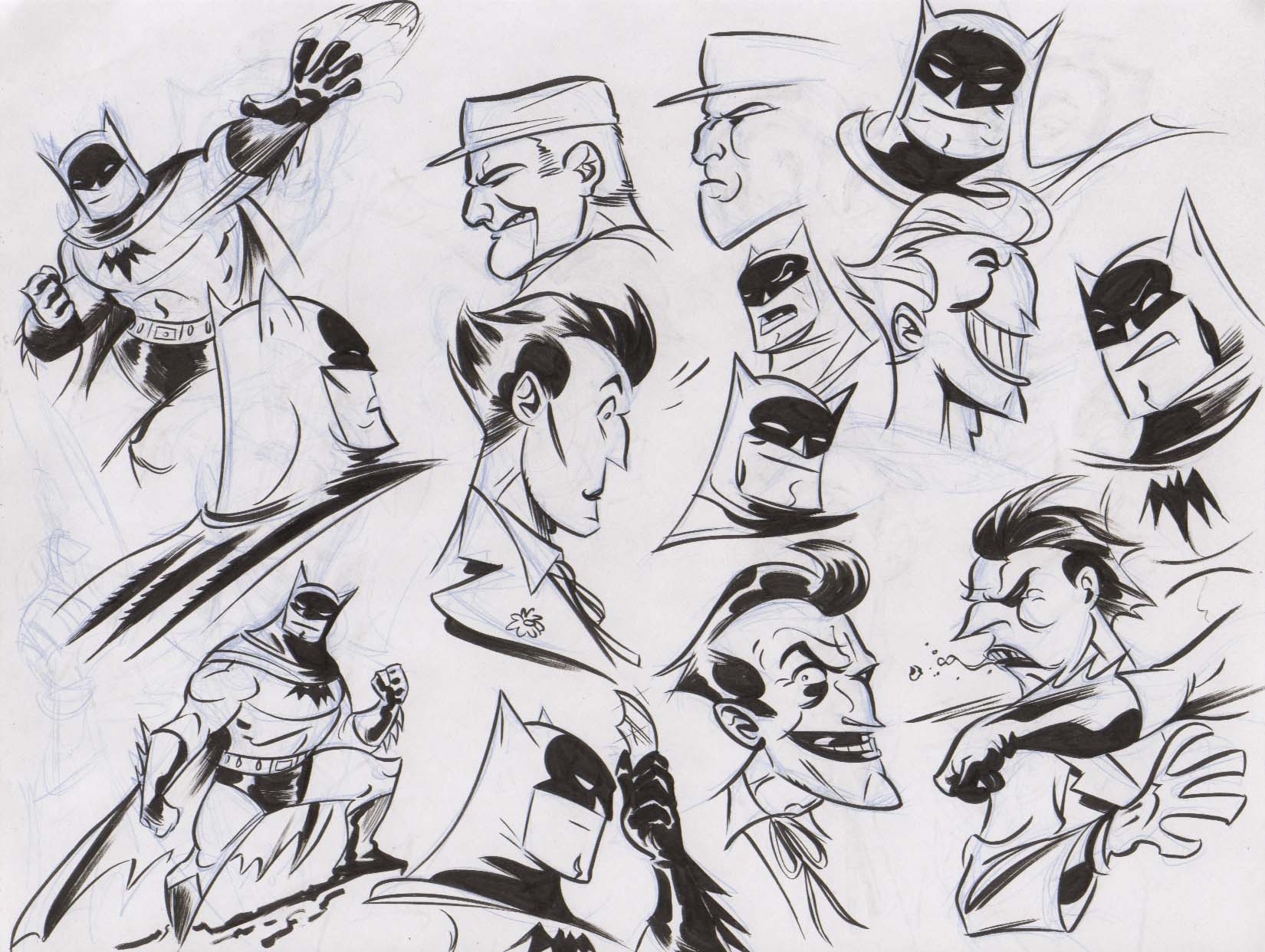 Batman Warmups 1 by dfridolfs