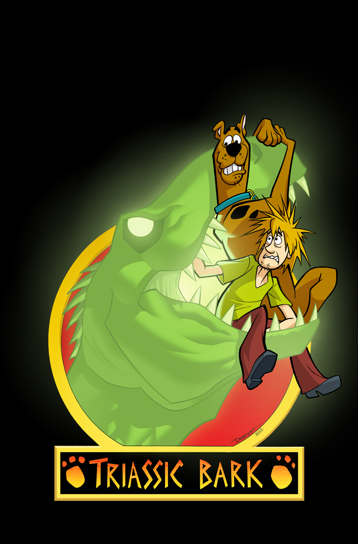Scooby-Doo Triassic Bark Cover