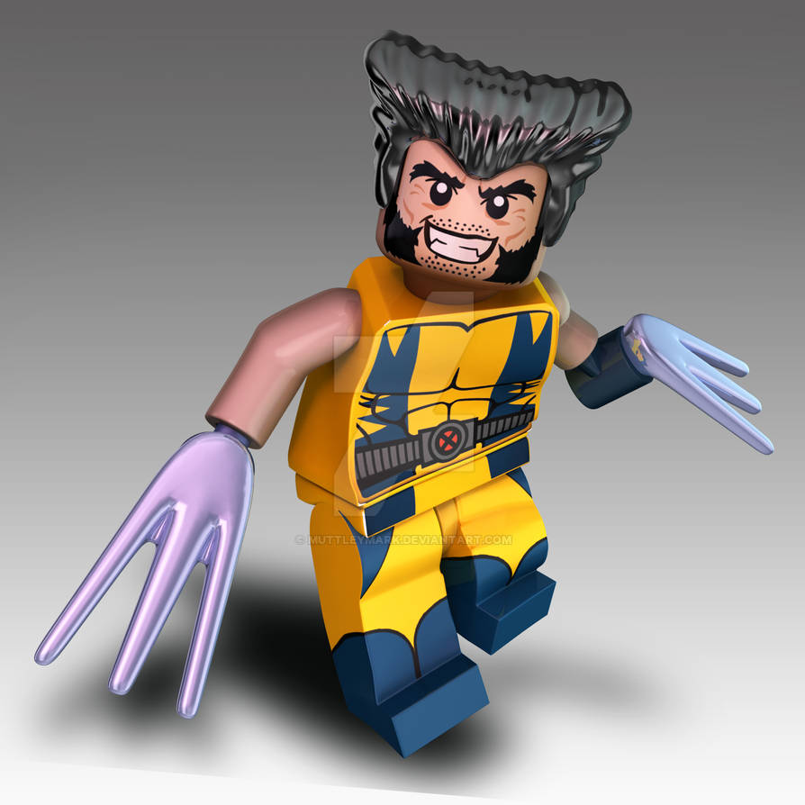 Wolverine Lego by muttleymark on DeviantArt
