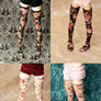 Floral Stockings