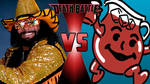 Randy Savage vs. Kool-Aid Man by OmnicidalClown1992