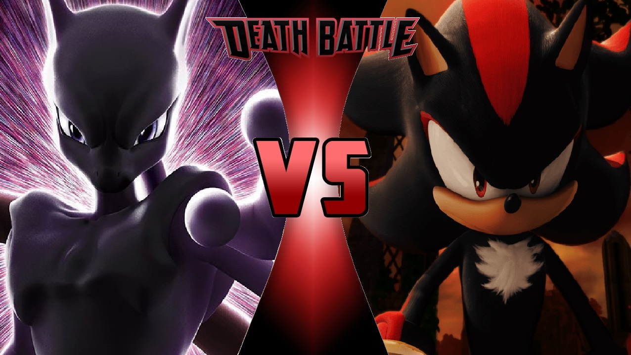 Night Battle Shadow the Hedgehog vs Mewtwo by Zelrom on DeviantArt