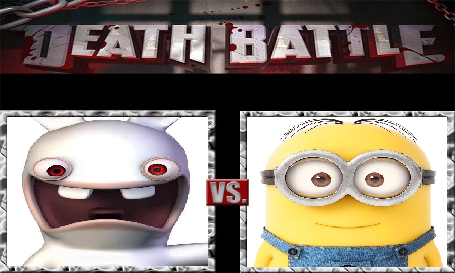 Rabbid vs. Minion by OmnicidalClown1992 on DeviantArt