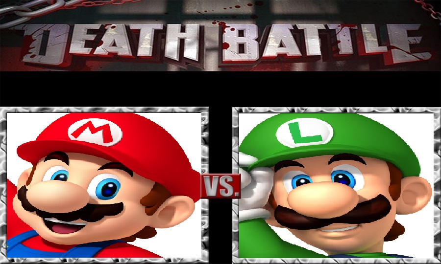 Mario vs. Luigi by OmnicidalClown1992 on DeviantArt