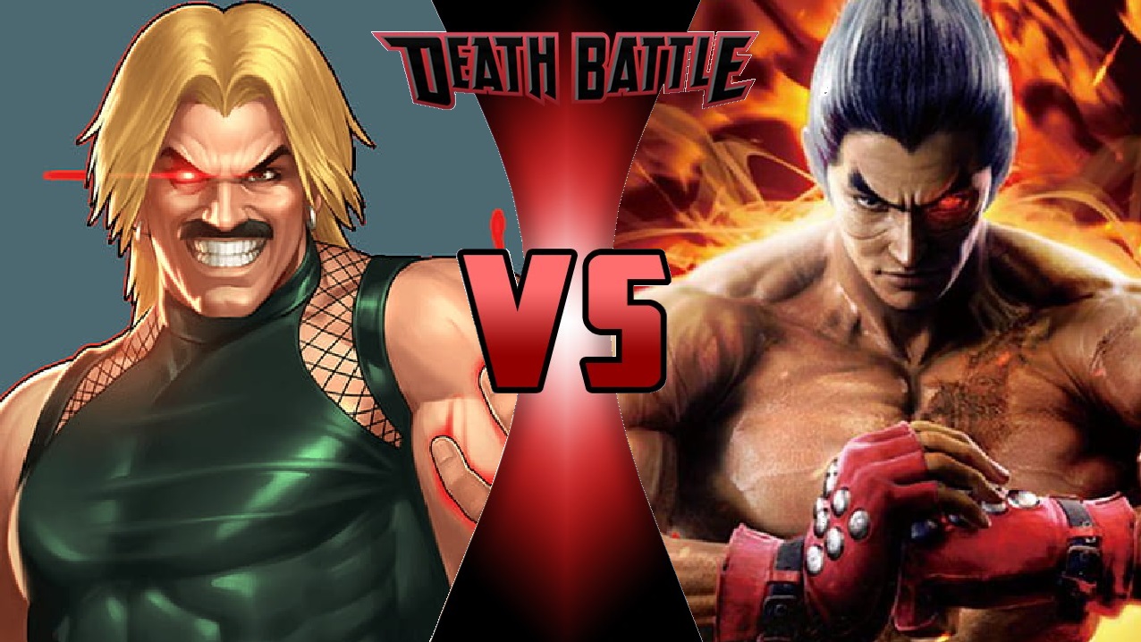 Rugal Bernstein vs. Kazuya Mishima by OmnicidalClown1992 on DeviantArt