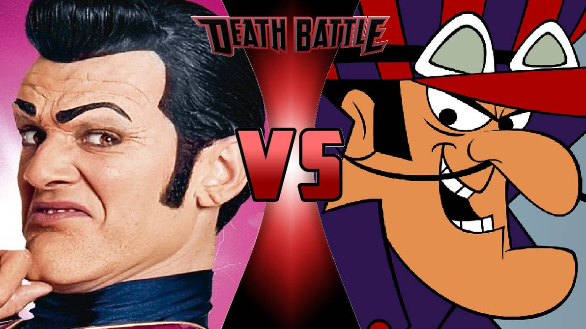 Robbie Rotten vs. Dick Dastardly by OmnicidalClown1992 on DeviantArt