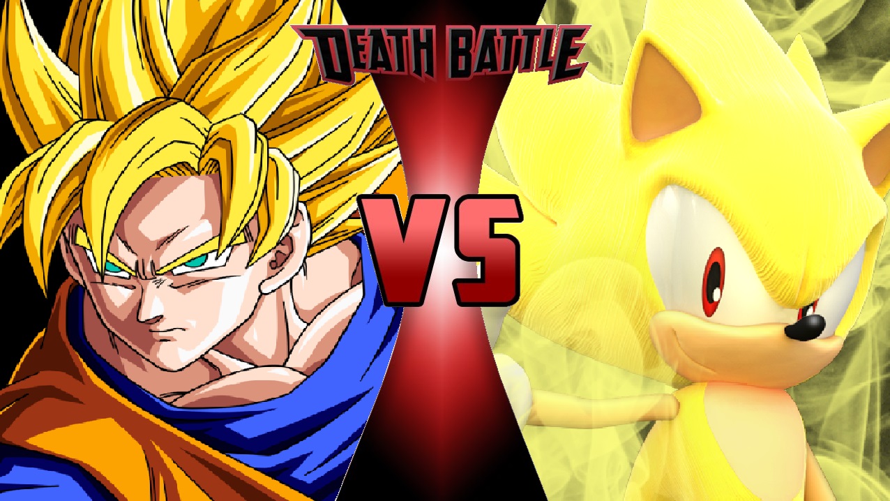 Goku vs. Sonic by OmnicidalClown1992 on DeviantArt