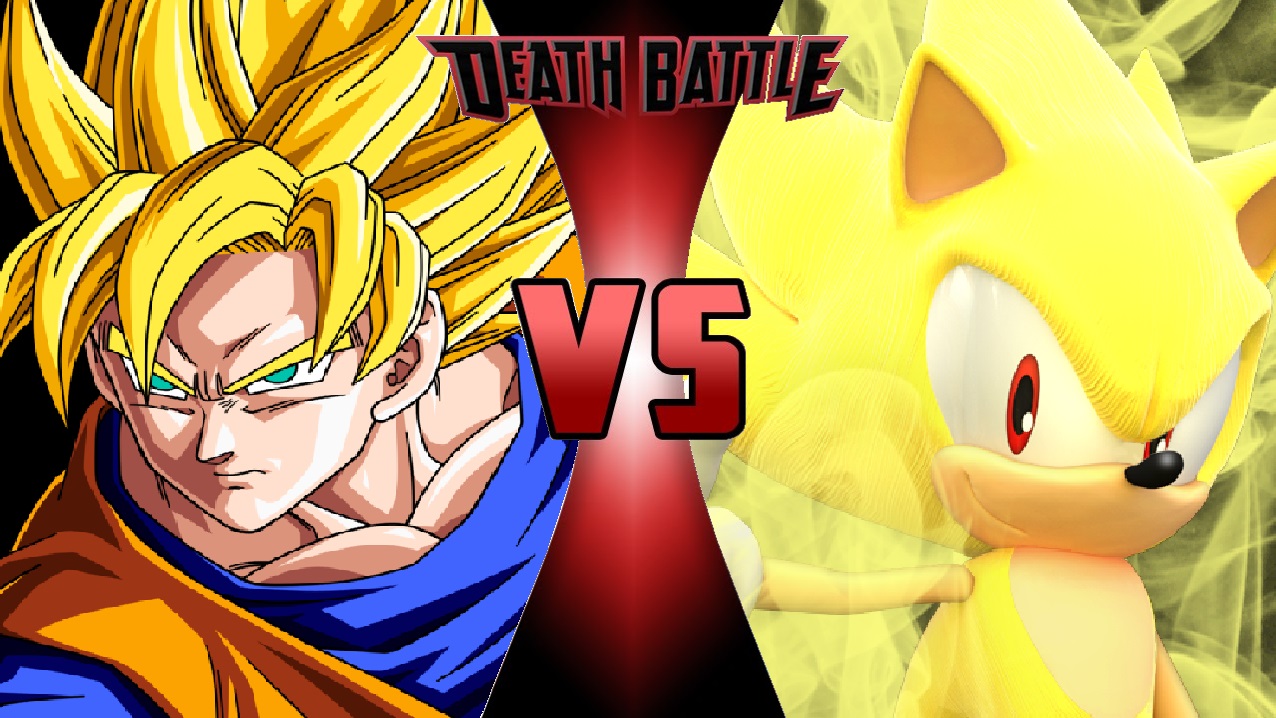 Goku vs. Sonic by OmnicidalClown1992 on DeviantArt Goku vs. Sonic by OmnicidalClown1992 on DeviantArt