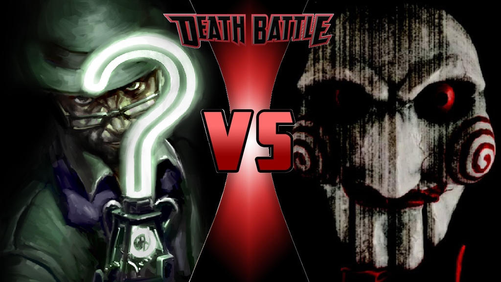 Riddler vs. Jigsaw Killer by OmnicidalClown1992 on DeviantArt