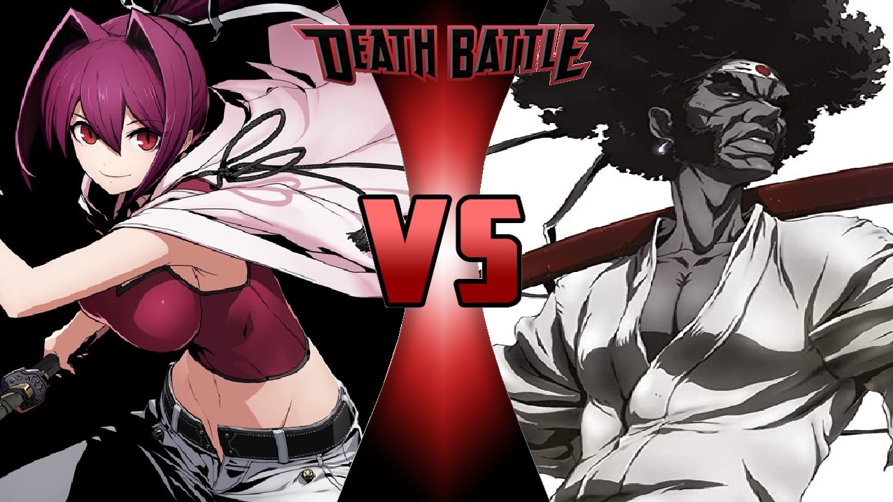 Afro Samurai vs Battousai the Manslayer.