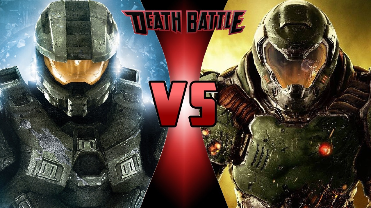 Master Chief Vs Doomguy By OmnicidalClown1992 On DeviantArt master-chief-vs-doomguy-by-omnicidalclown1992-on-deviantart