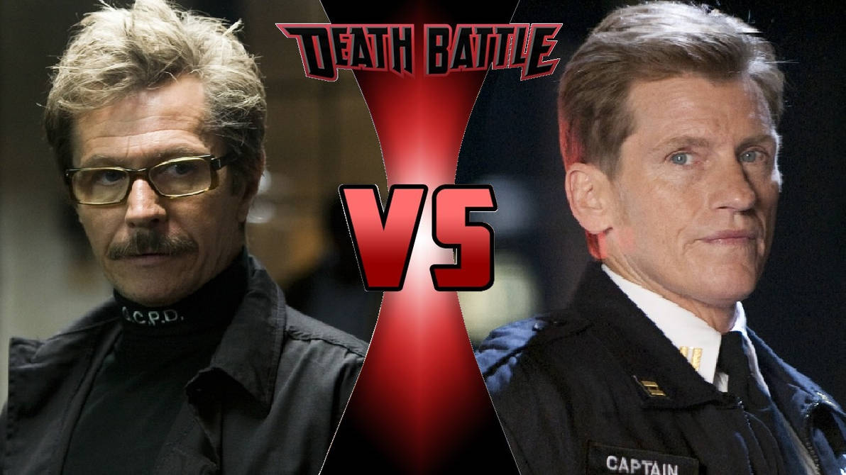 Commissioner Gordon vs. Captain Stacy by OmnicidalClown1992 on DeviantArt