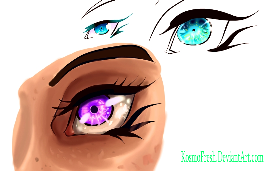 63 PAIRS OF FEMALE ANIME EYES - A Fun Project by aadisart on DeviantArt