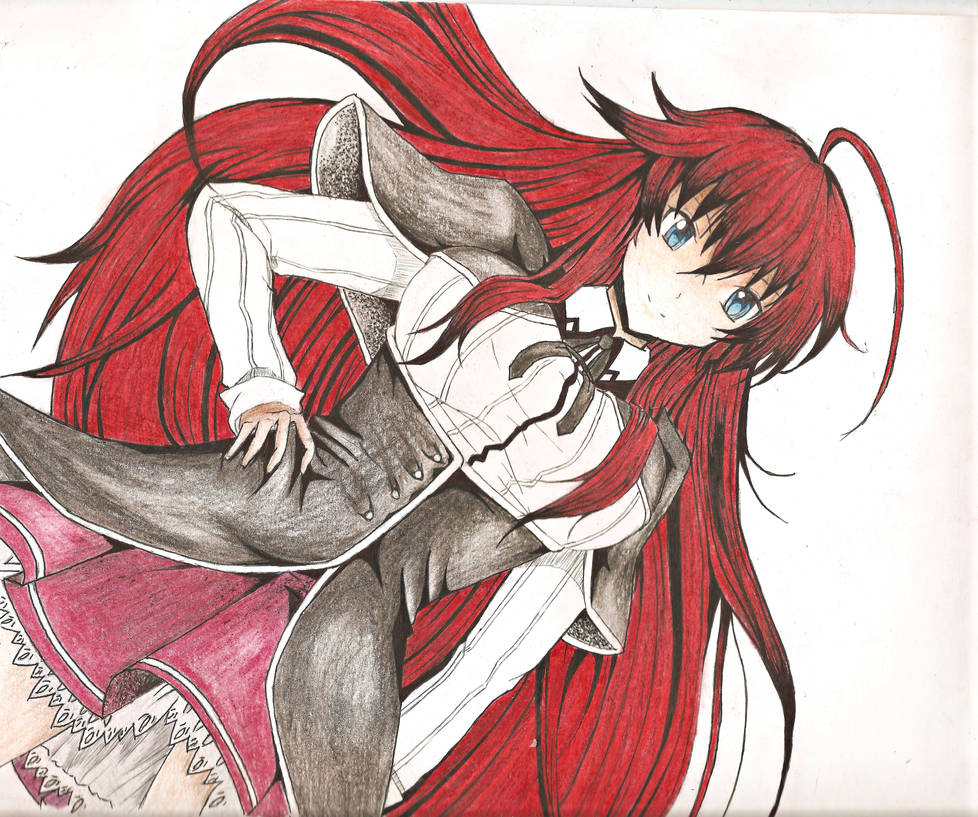 Rias Gremory - Highschool DxD by yuriko-kayashima on DeviantArt.