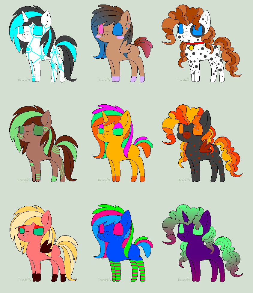 Pony Adopt for Points (OPEN 3 left)