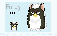 Skunk furby hotsell