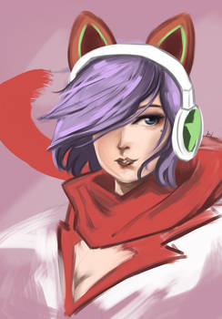 Arcade Ahri Scribbleish