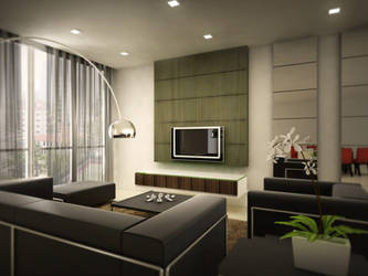 Condominium Living Room