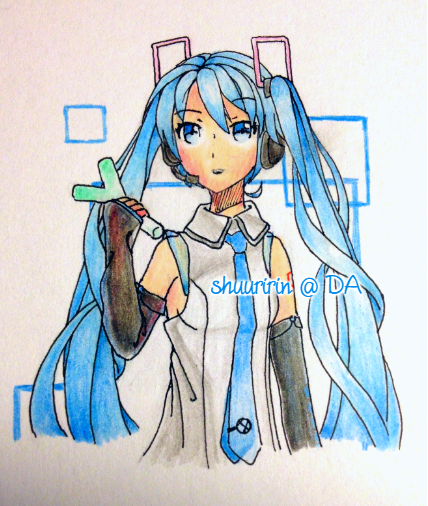 [Fanart] Vocaloid Star (Hatsune Miku)