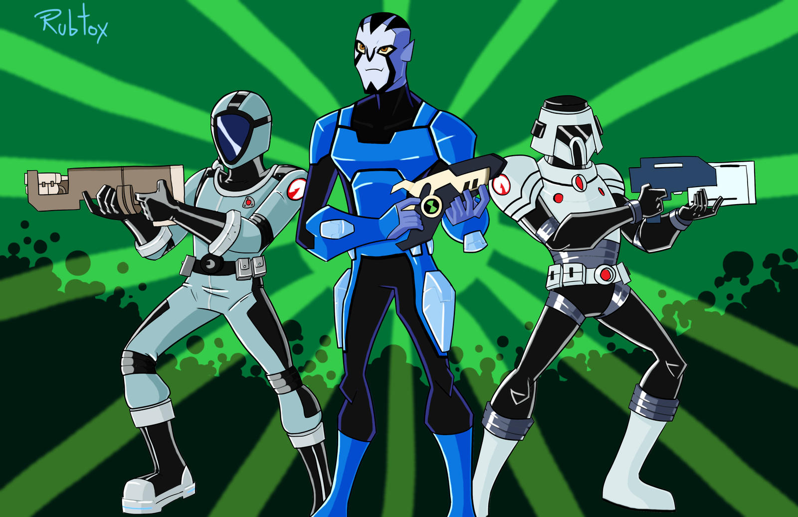 Rook and Plumbers by rubtox on DeviantArt