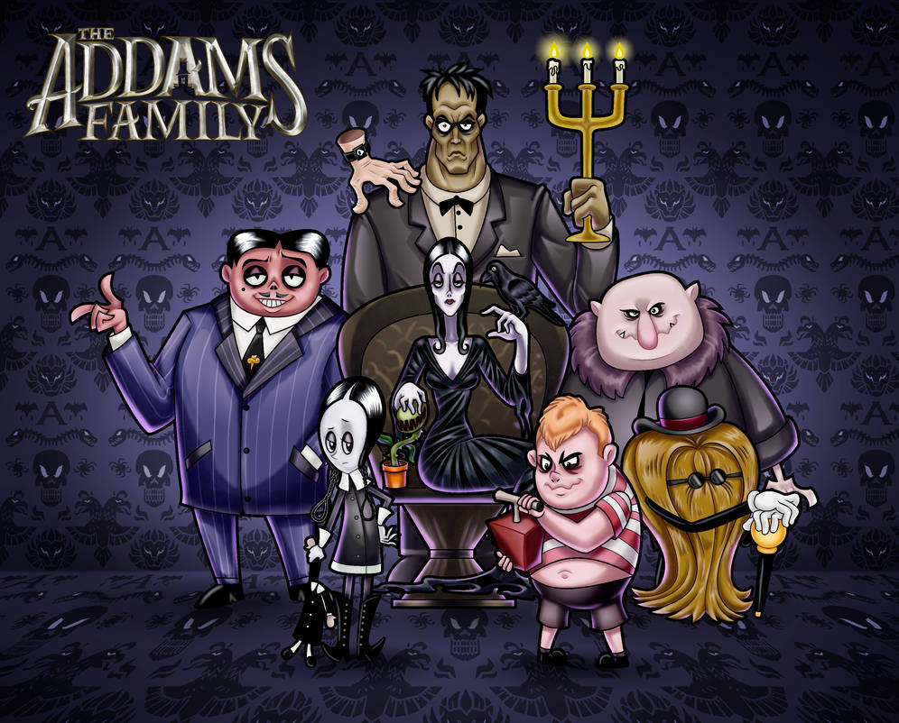 The Addams Family by rubtox on DeviantArt