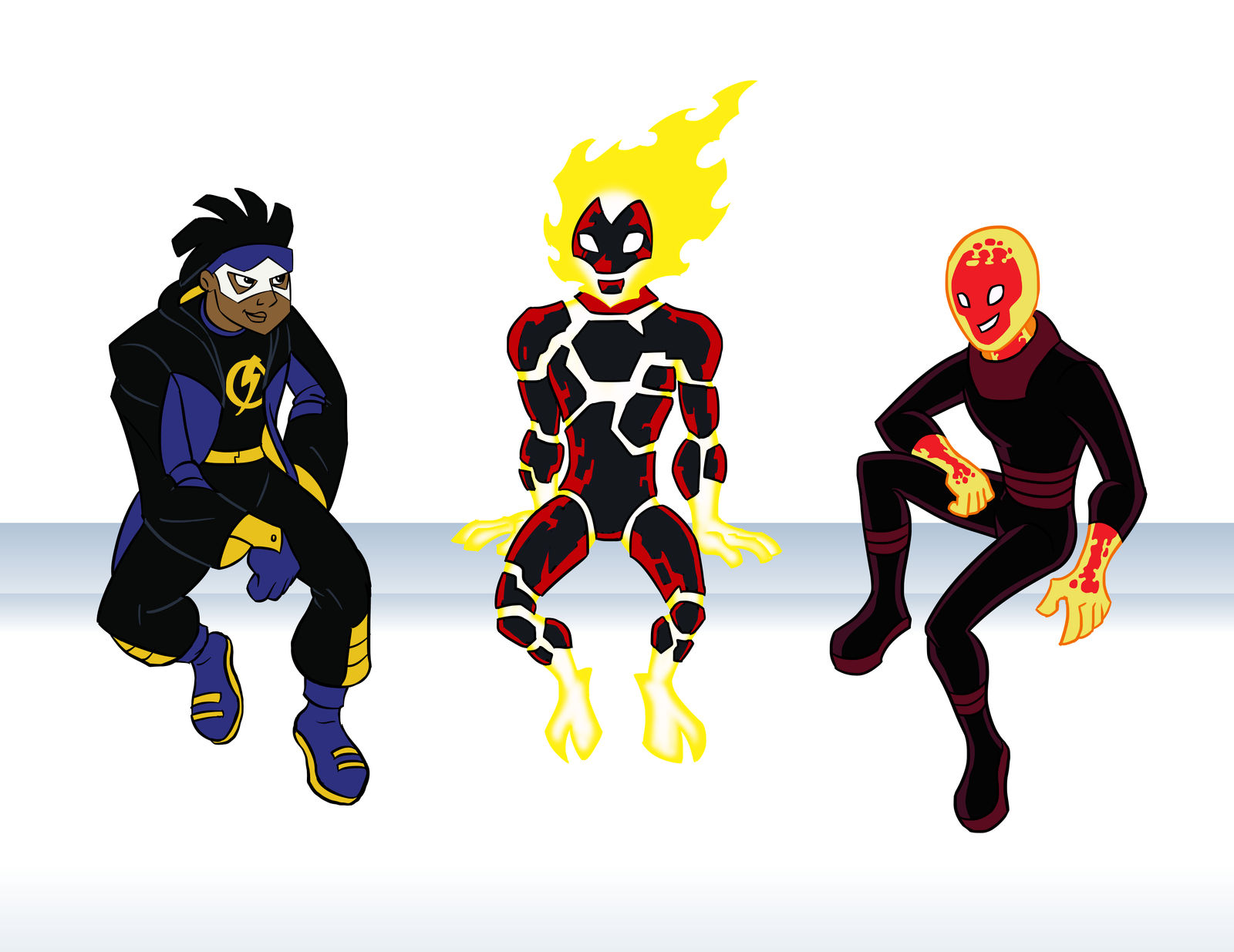 Static Team Deviantart Static and friends by rubtox on DeviantArt