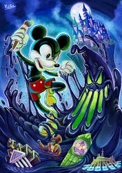 Epic Mickey vs Blot