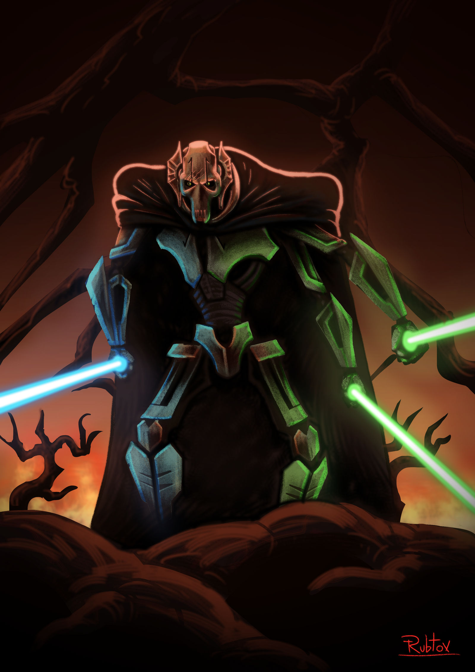 General Grievous by rubtox on DeviantArt