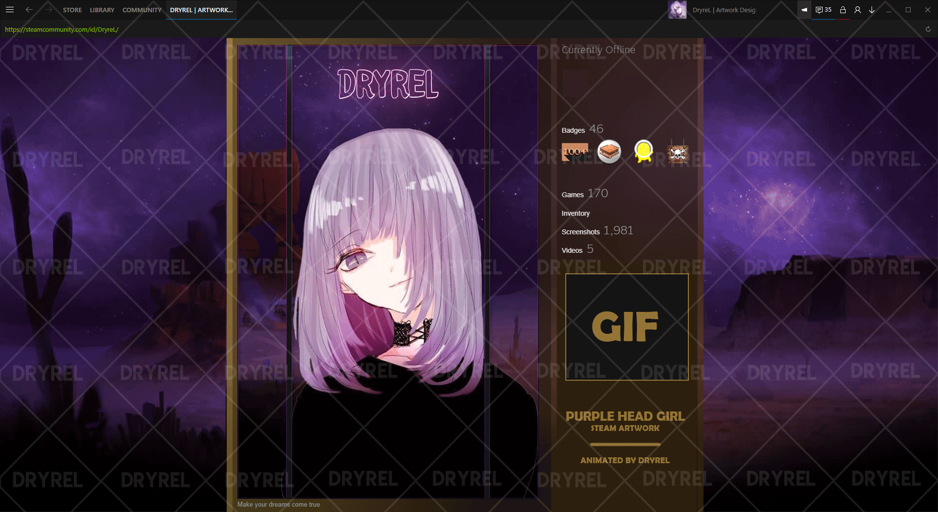 Steam Background Artwork Showcase Tutorial! on Make a GIF