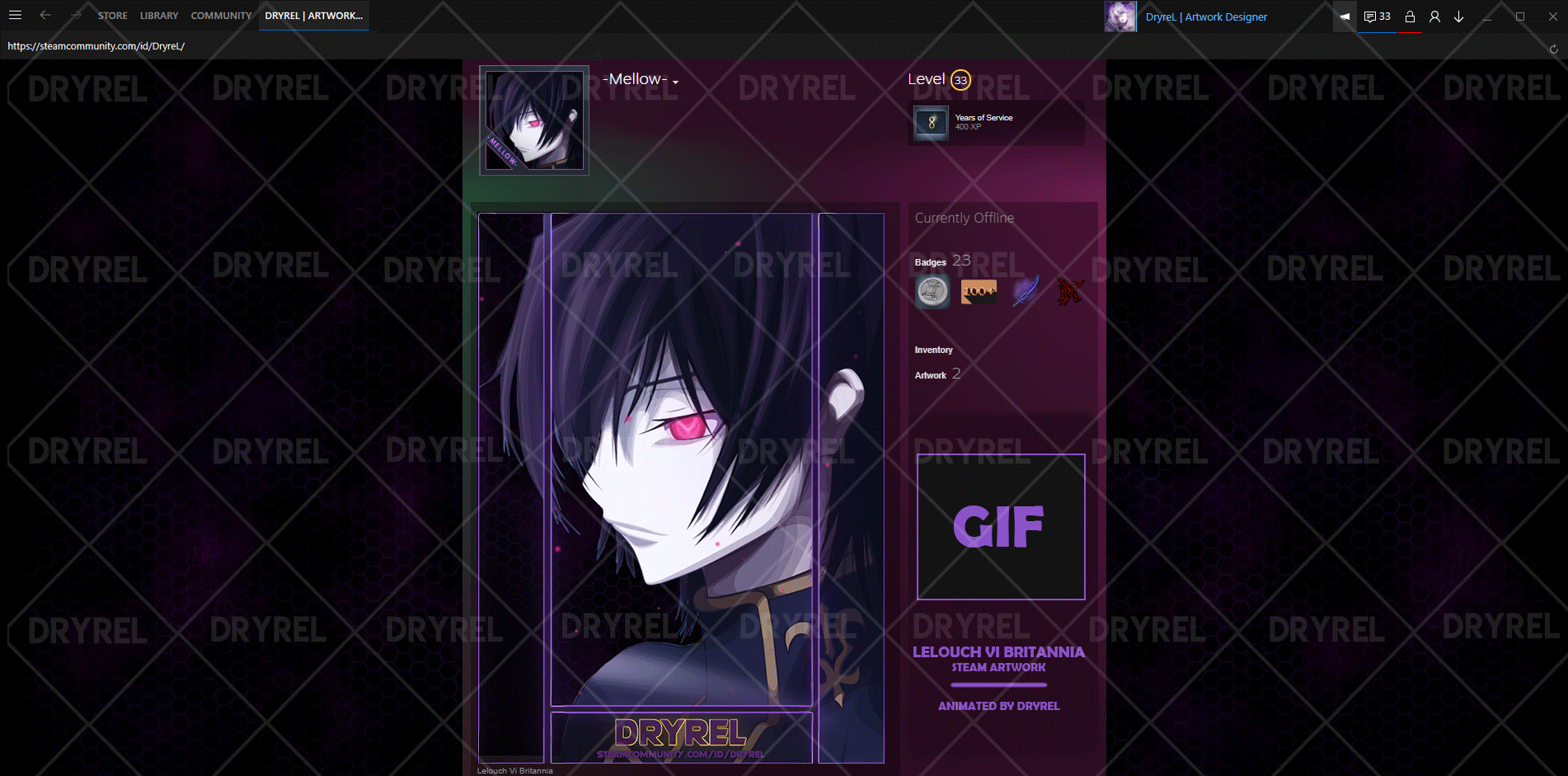 Lelouch Vi Britannia Code Geass Steam Artwork By Dryrel On Deviantart Lelouch Vi Britannia Code Geass Steam Artwork By Dryrel On Deviantart