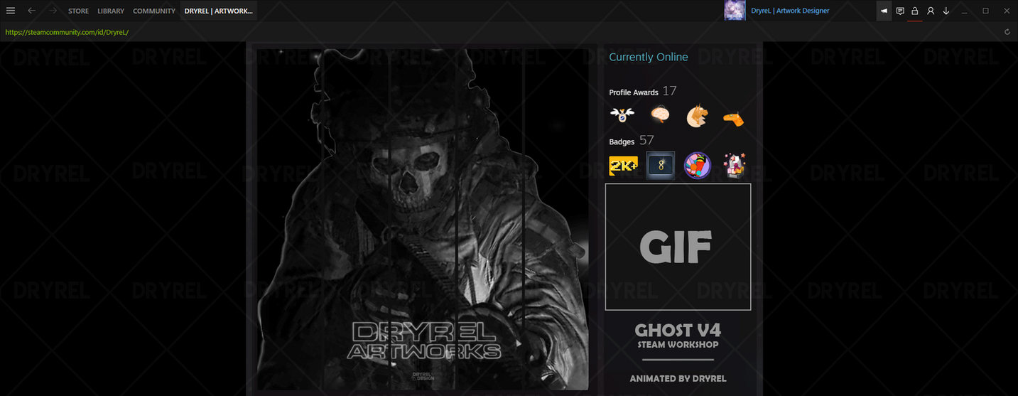 Ghost V4 | Animated Steam Workshop by DryreL on DeviantArt
