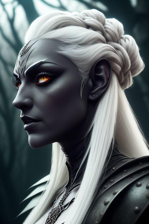 Dark Elf Ritual Dark Elf Priestess by Arlequin2001 on DeviantArt