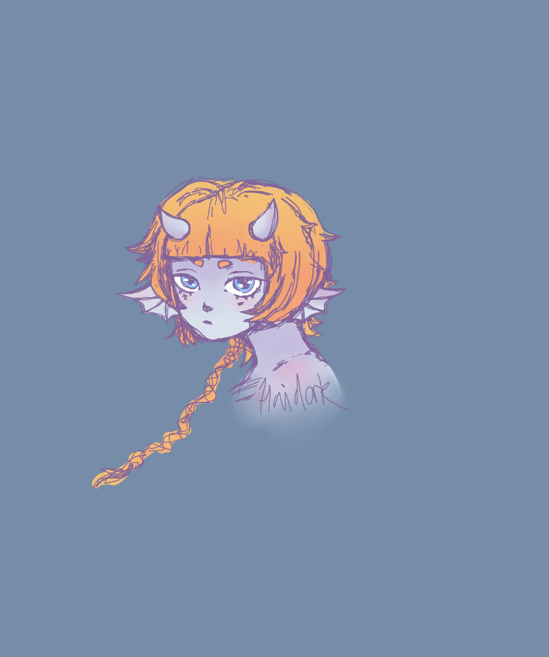 Dear Oc My dear OC drawn with mouse by Haidork on DeviantArt