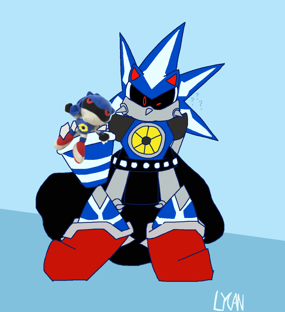 Pixilart - Neo Metal Sonic by Rufus