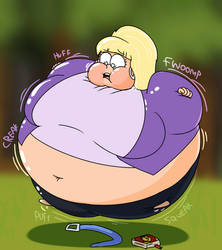 Pacifica's Pretty Puffy Problem (comission)