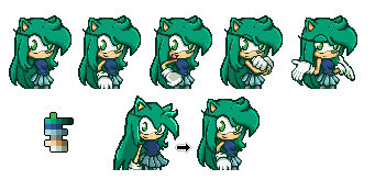 Sonic Sprites v1 (WIP) by AxelFlox on DeviantArt