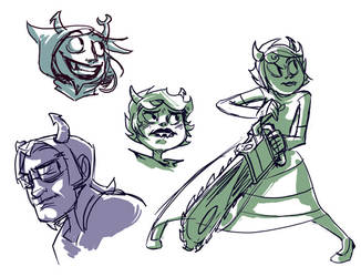 troll doodles