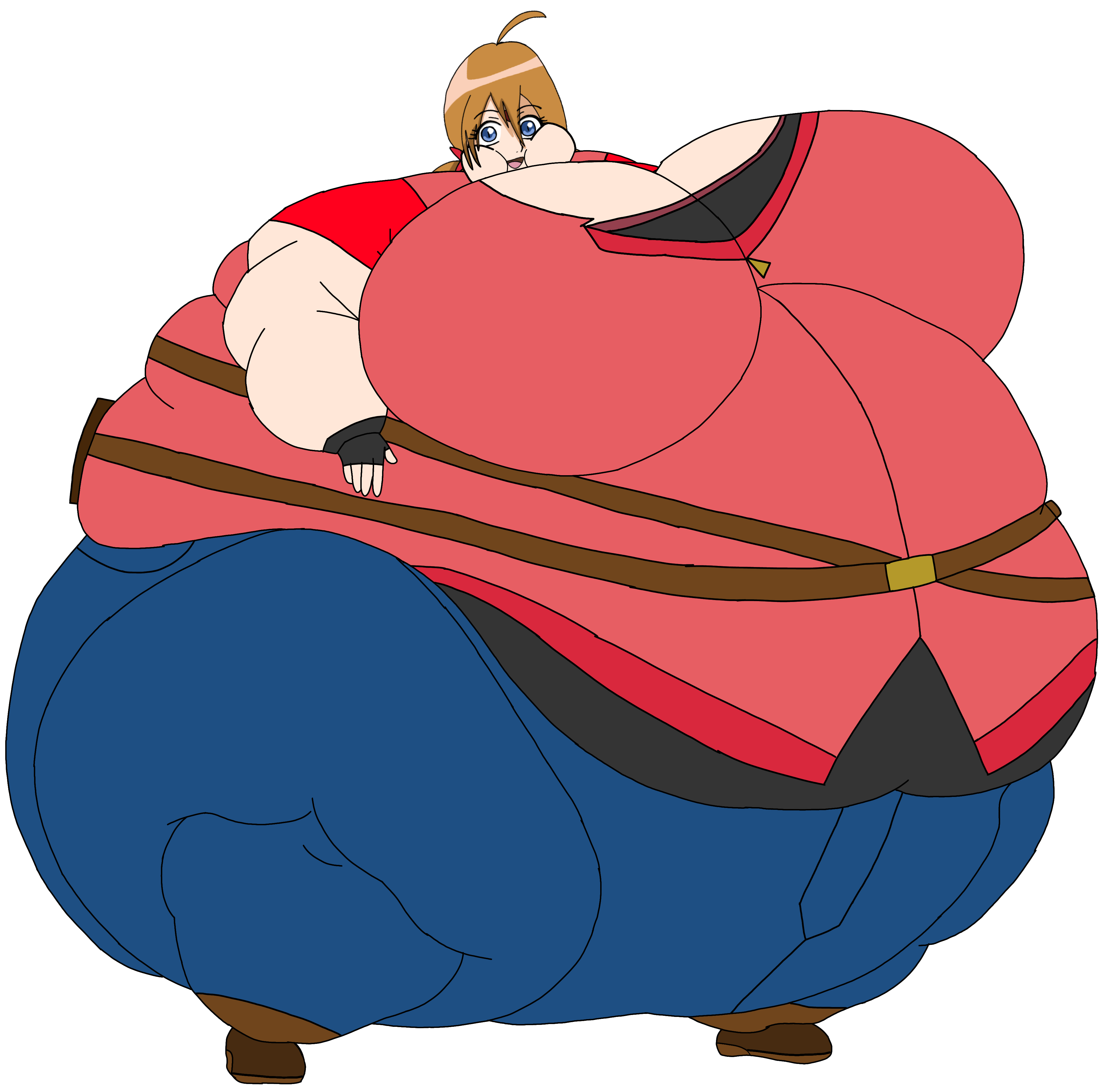 Pokemon Sumo Deviantart Ultra Super Size Sumo - Naru Hinasaki by RockmanXGamer16 on DeviantArt