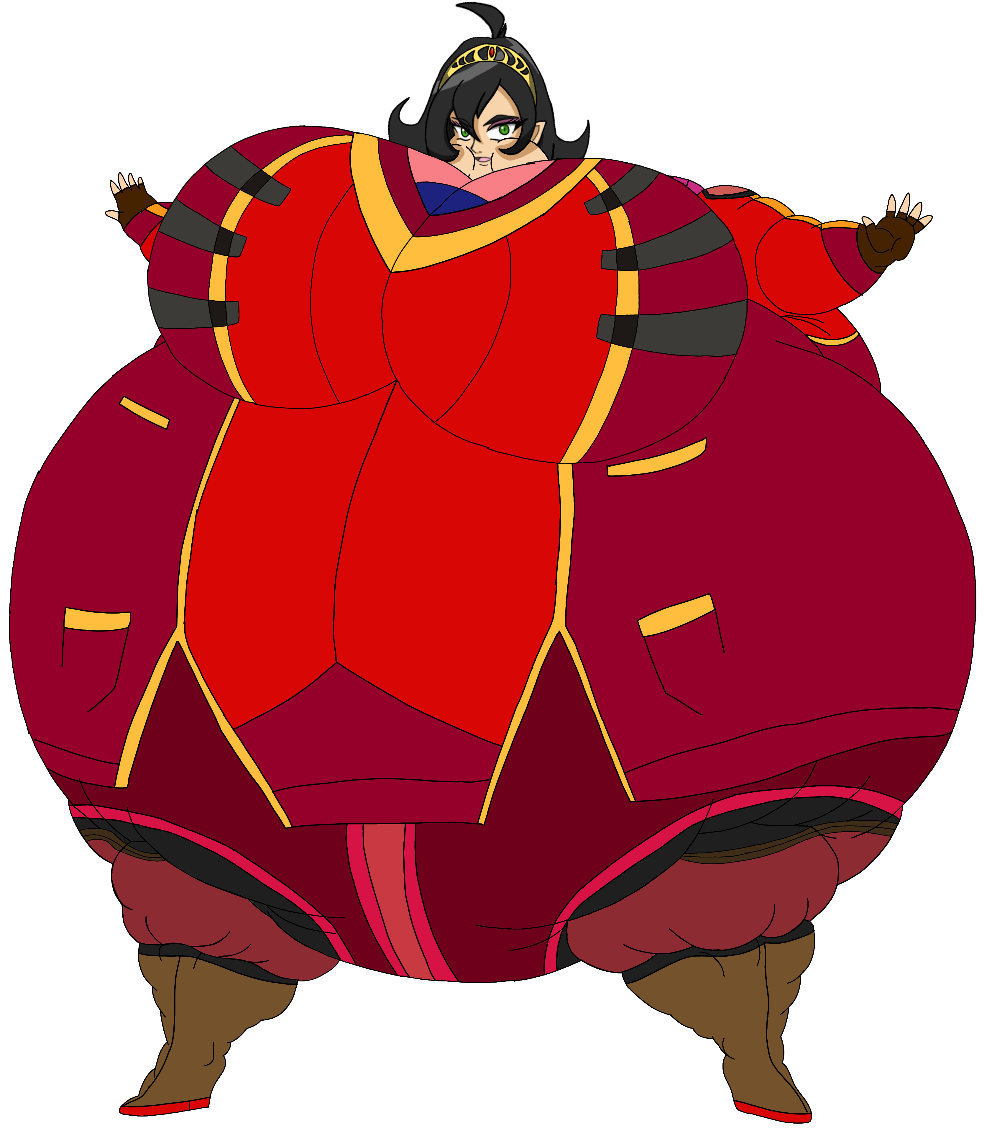 Big Roly Poly Anne Pearce (Human Form) by RockmanXGamer16 on DeviantArt