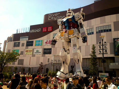 gundam in Tokyo