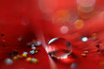 Drop of red by sjaB