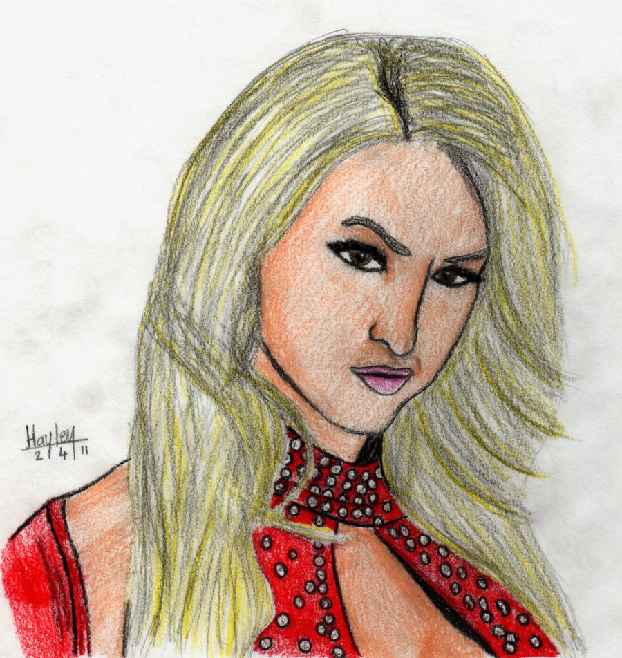 WWE Maryse drawing