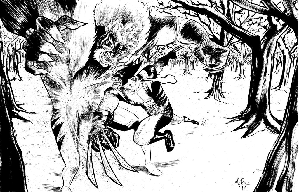 wolverine vs sabertooth commission