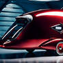 Retro Futuristic Camper Art Deco By Captainnemota