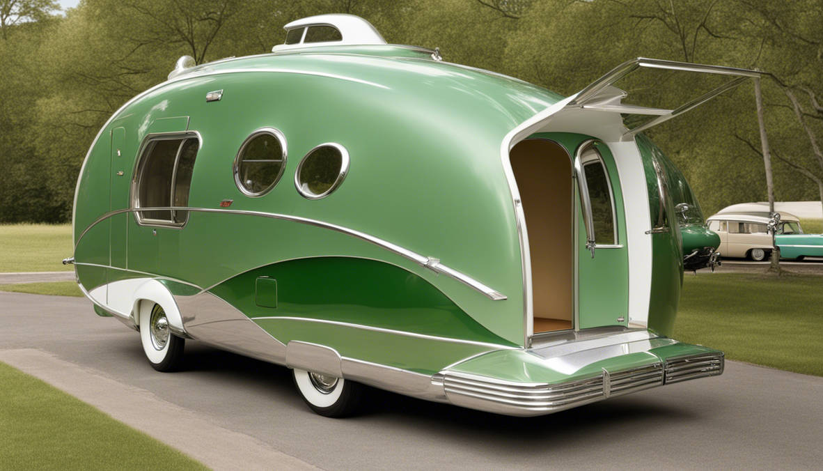 Streamlined Rocket Shaped Towable Camper Large Ta by Captainnemotampa ...