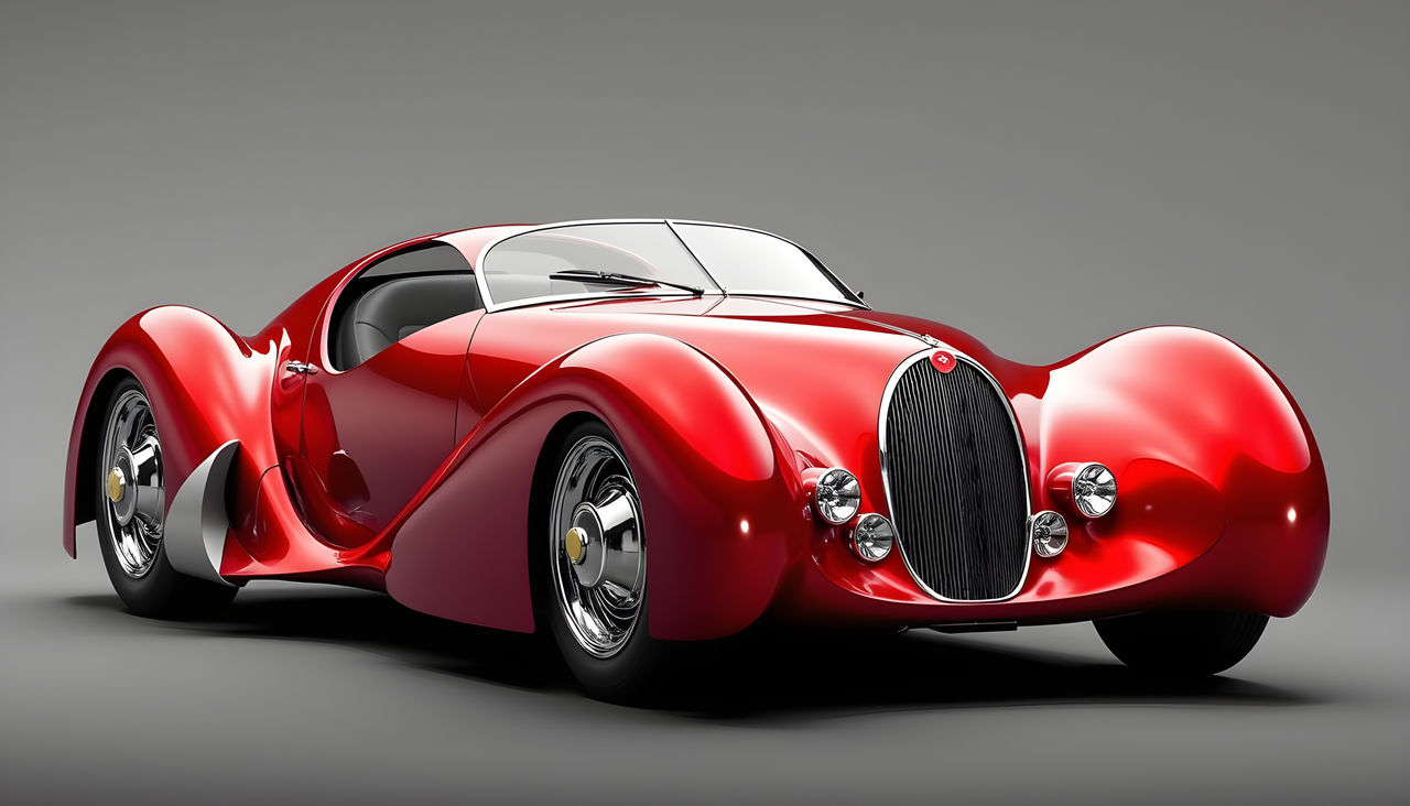 sleek Nouveau car