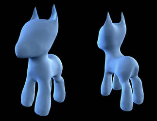 Pony model - Earlier stages (WIP)