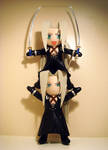 Sephiroth Plushies by Meowchee
